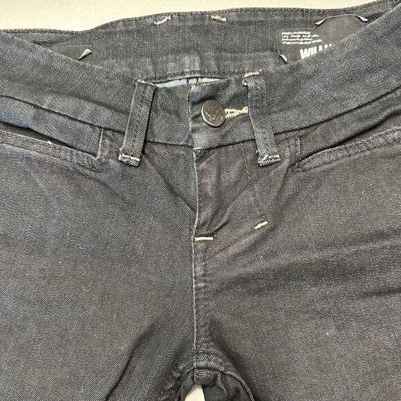William Rast Savoy Skinny Leg Jeans Size 25 Dark Denim - Picture 7 of 11